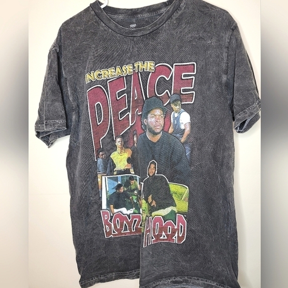 boyz n the hood Other - Boyz N The Hood Increase The Peace Graphic T-shirt, Size Large